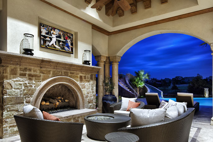 A living room with couches and tables in it